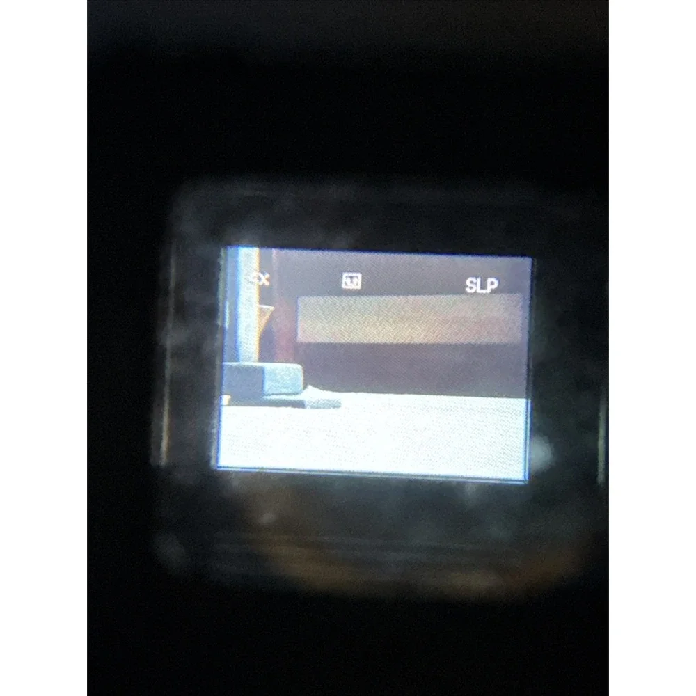Panasonic PV-D209D PalmCorder VHS-C Camcorder Video Recorder Camera Tested Works